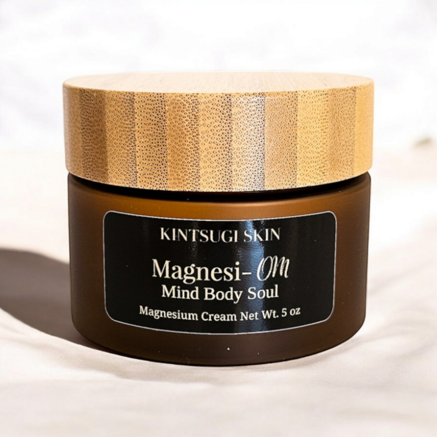Magnesi-OM. For Mind, Body & Soul. Magnesium Cream.